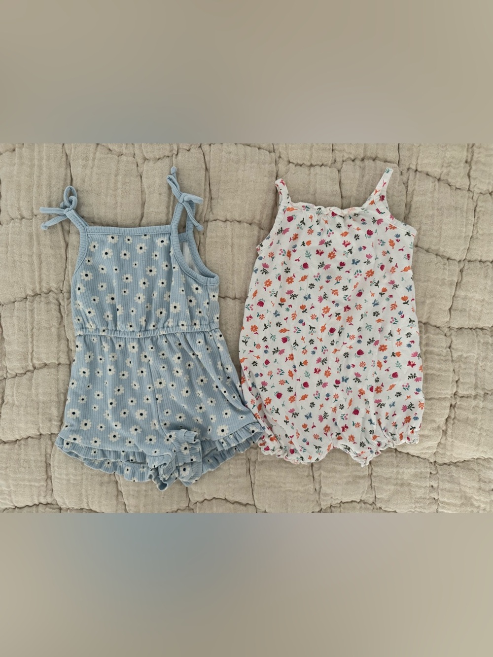 18m romper set